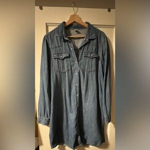 Denim tunic